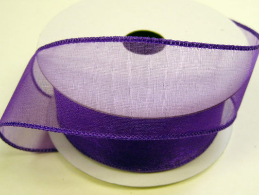 903409-48 | 1.5" | WIRED SHEER | GRAPE | 25YDS