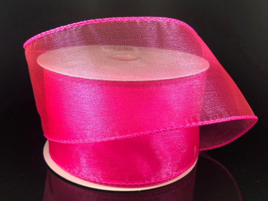 903440-50C | 2.5" | NEON PINK WIRED SHEER | 50PK