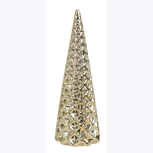 94863 | Ceramic Gold Chritmas Tree