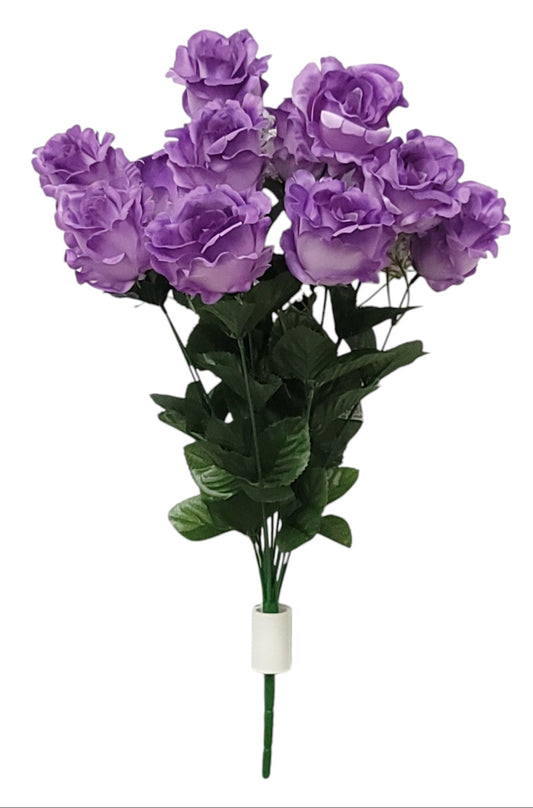 95232 | LG ROSE BUD X12 | LAVENDER