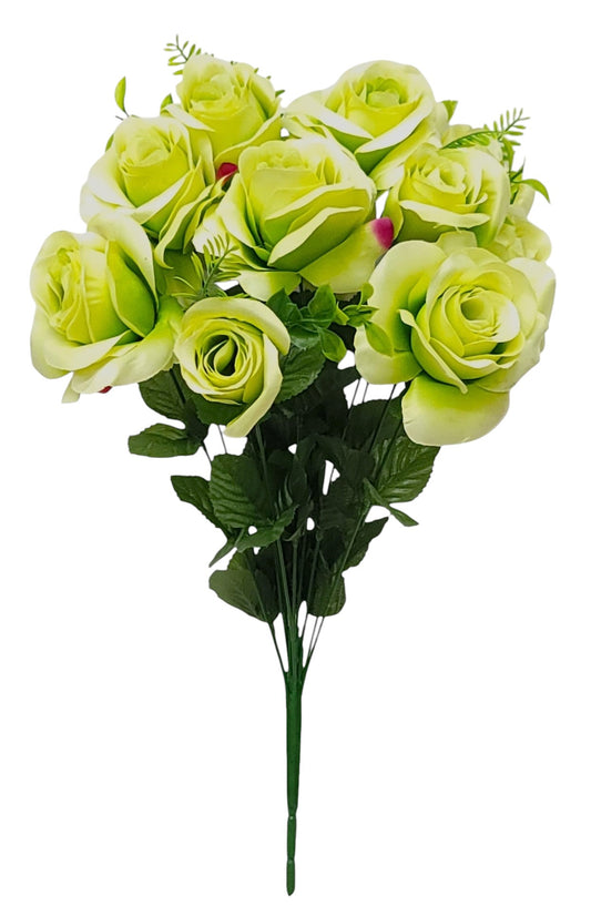 95270 | OPEN ROSE X12 | GREEN