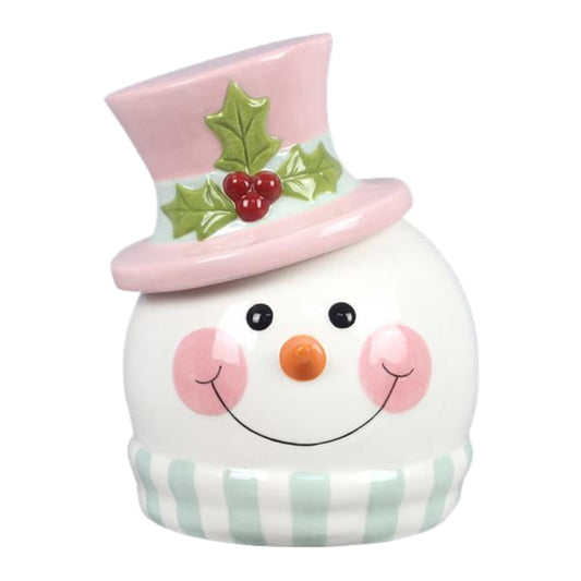95438 | Ceramic Snowman Goodie Jar