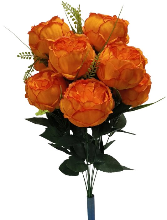 95545 Peony x12 ORANGE