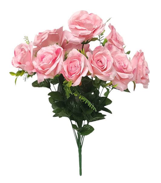 95867 | Rose/Bud x12 | Pink - A&B Wholesale Market Inc
