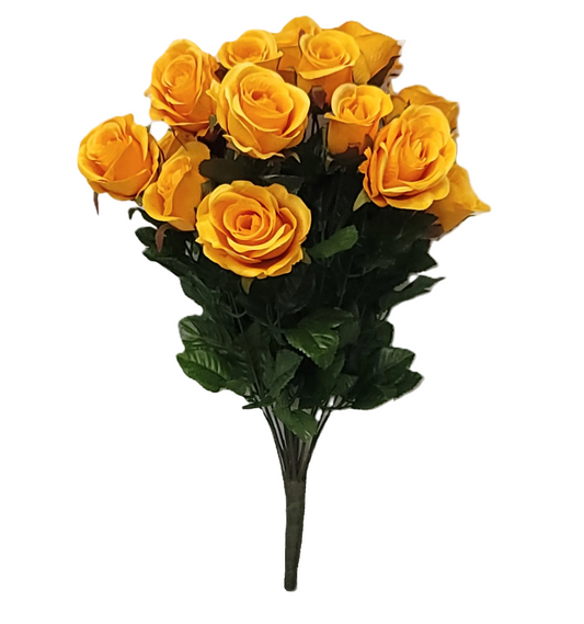 96142 | ROSE BUSH X18 | YELLOW