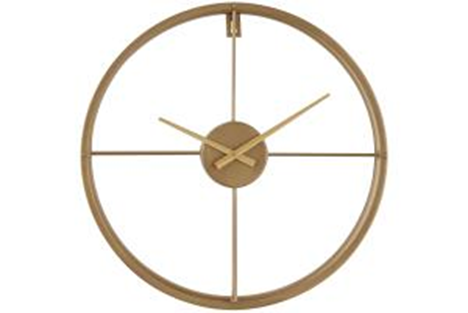99235 MTL Wall Clock - A&B Wholesale Market Inc