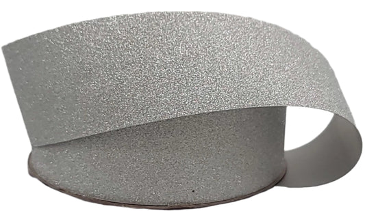 998865 | 1.5" | Diamond #9 Ribbon | Silver | 25yds