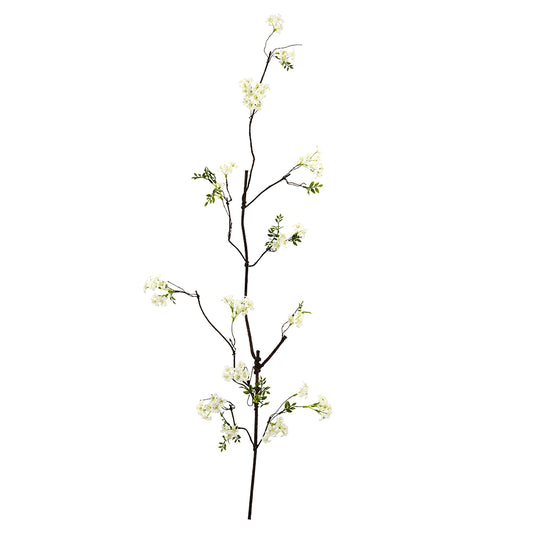 A0029-IVOR | 35.4"H | Sweeping Cherry Spray | Ivory