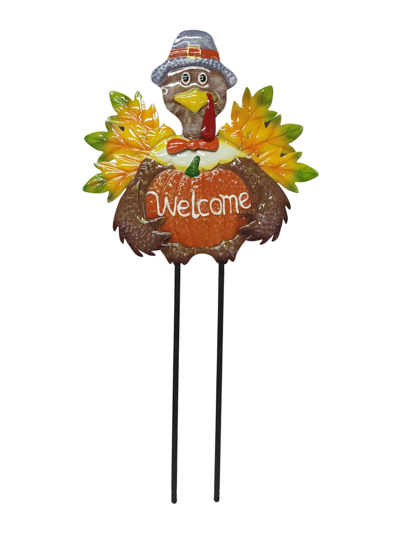 A26180 | Metal Welcome Turkey Stake