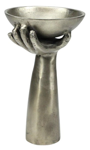 AM0406 | 11"H x 6.75"DIA | METAL ARM/DISPLAY BOWL