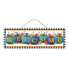 AP7229 Welcome Pumpkins Sign - A&B Wholesale Market Inc