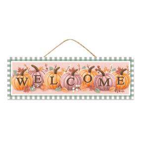 AP7230 Welcome Pumpkins Sign - A&B Wholesale Market Inc