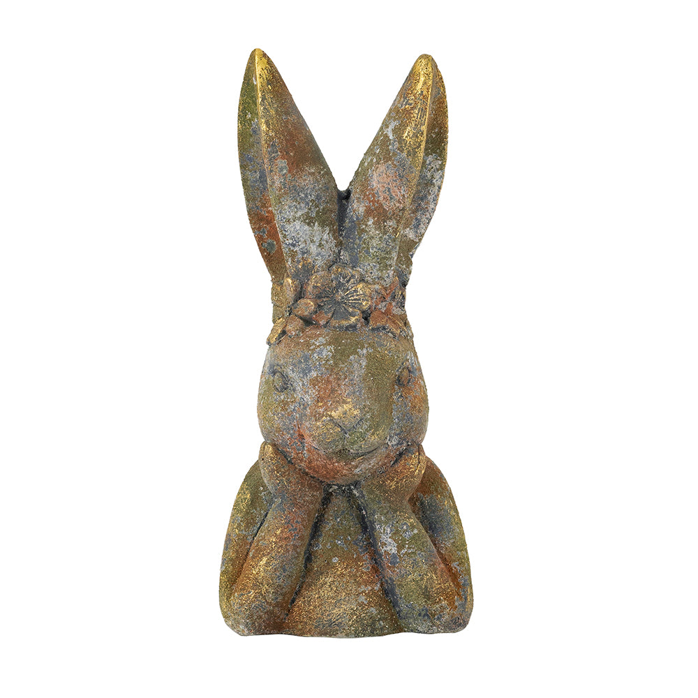 B0028 | 9.5" x 8" x 20.5" | Rabbit Figurine
