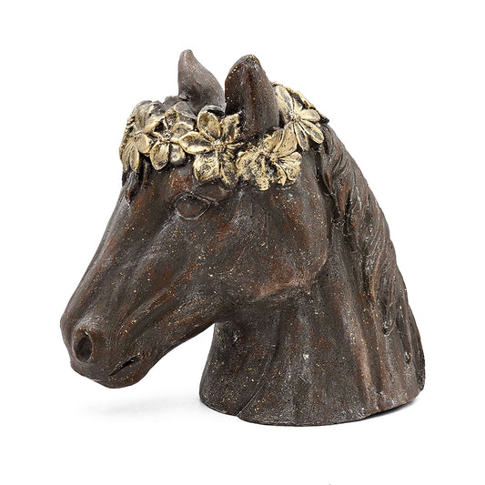 B5530 | Magnesium Horse Statue Planter
