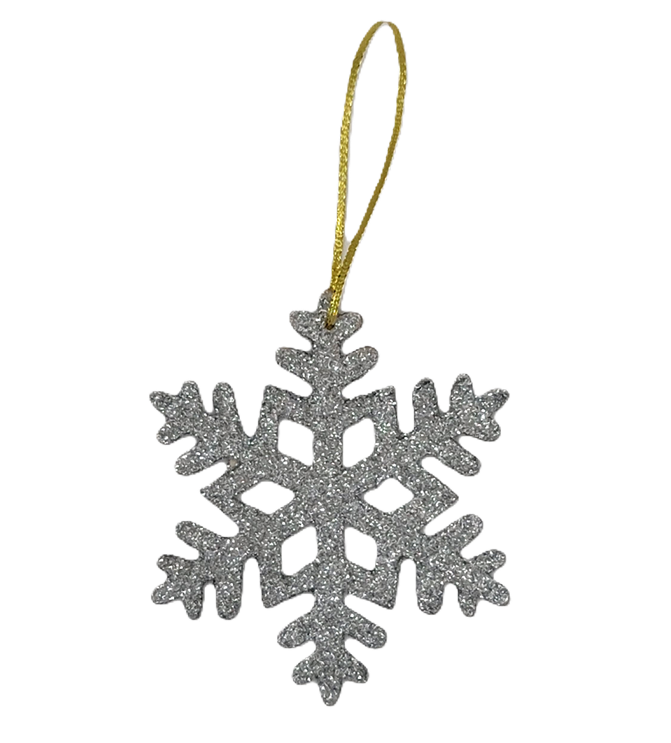 C21559 | Glitter Snowflake Ornament