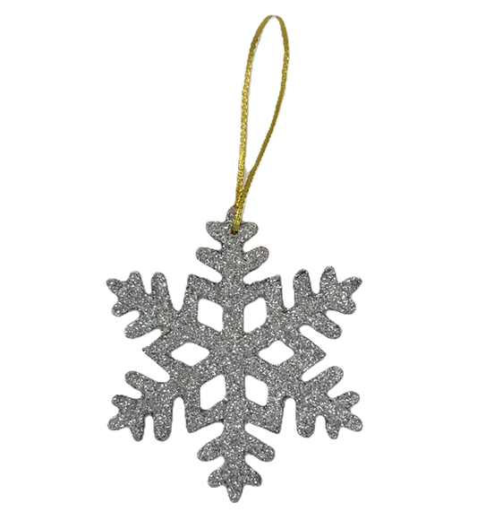 C21559 | Glitter Snowflake Ornament
