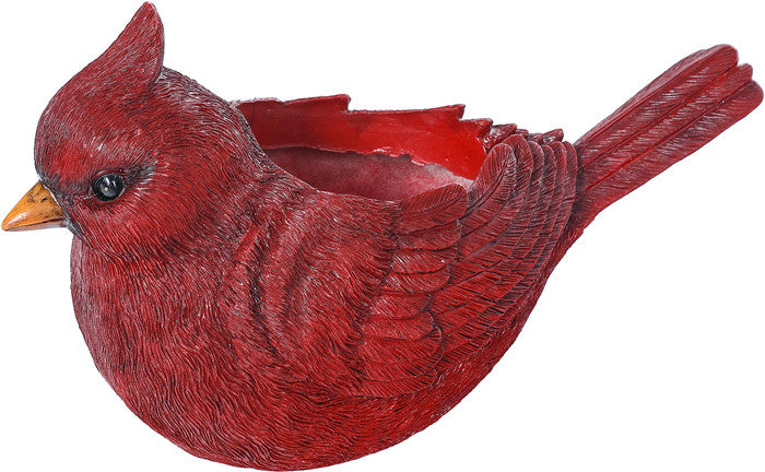 C23359 | RESIN CARDINAL CONTAINER | 2PCS/SET