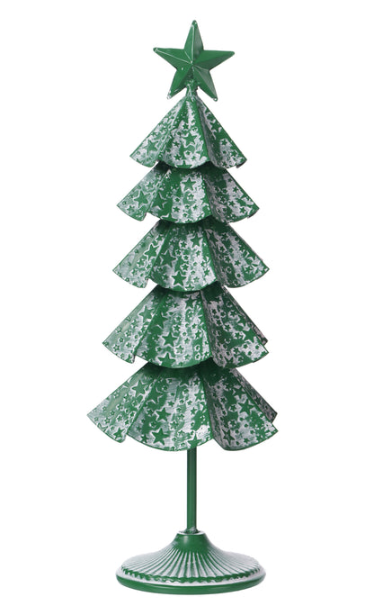 C25629 | Small Red/Green Whitewash Tree  | 2 Asst. Colors
