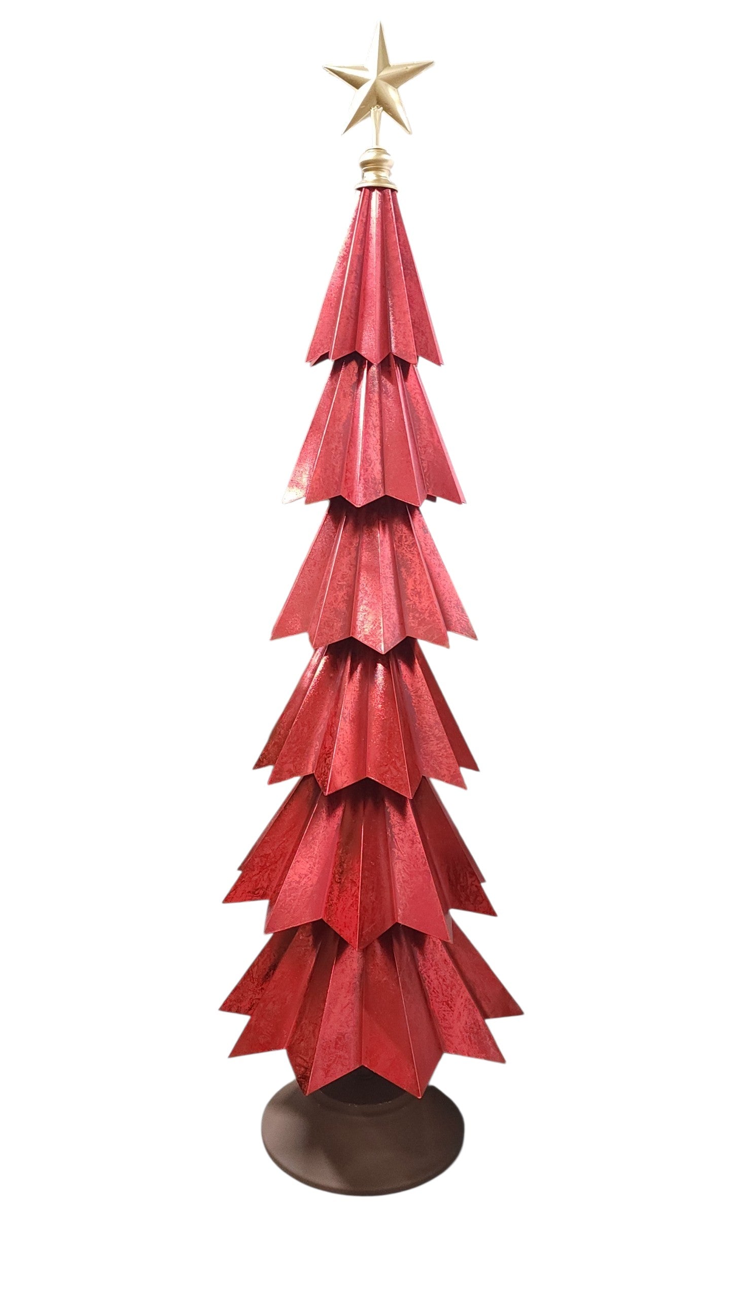 C25800 | Giant Metal Red Metallic Tree