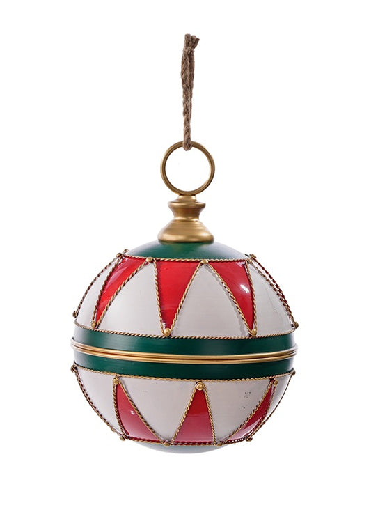C26275 | Large Metal Nutcracker Bell Hang