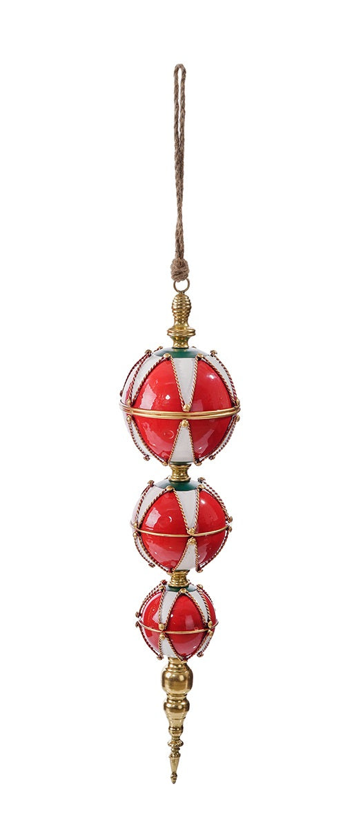 C26281 | Large Metal Nutcracker Finial Hang