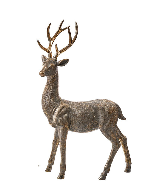 C26671 | XL Resin Standing Deer