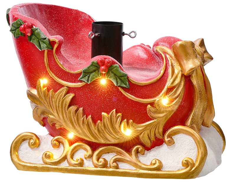 C26730 | MGO Giant Sleigh LED Tree Holder