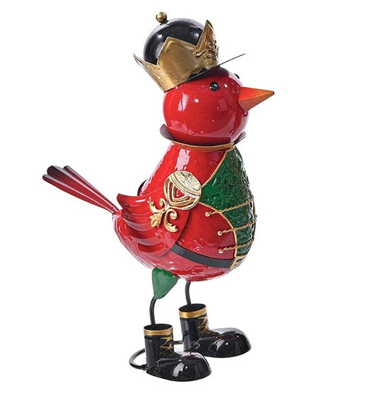 C26764 | Metal Nutcracker Cardinal | 2 Asst.