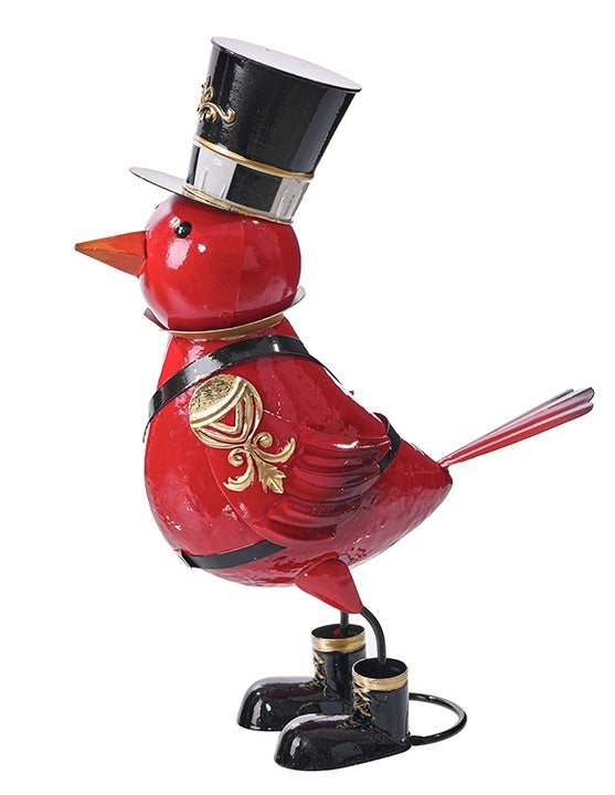 C26764 | Metal Nutcracker Cardinal | 2 Asst.