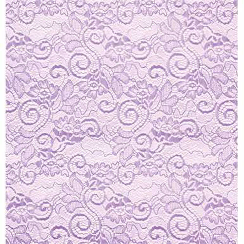 CP20100VLLAV VICTORIAN LACE KRYSTALPHANE LAVENDER