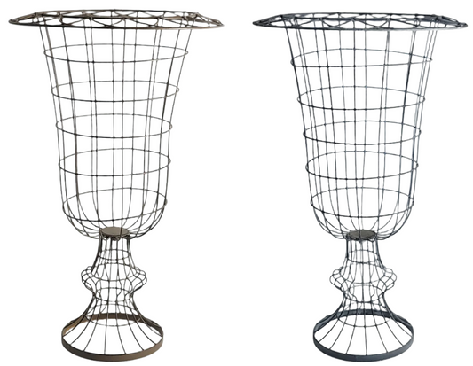 35228 | 20"H | METAL JARDINIERE