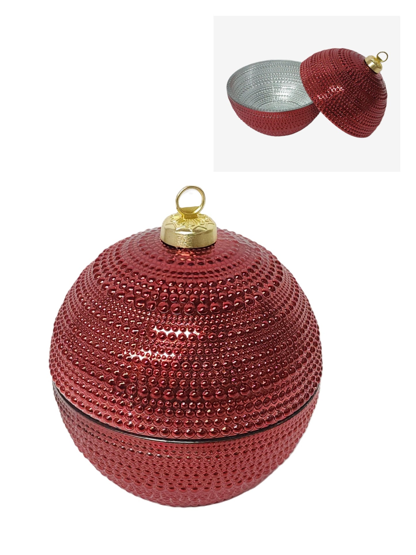 GC96023RD | CHRISTMAS BALL | RED
