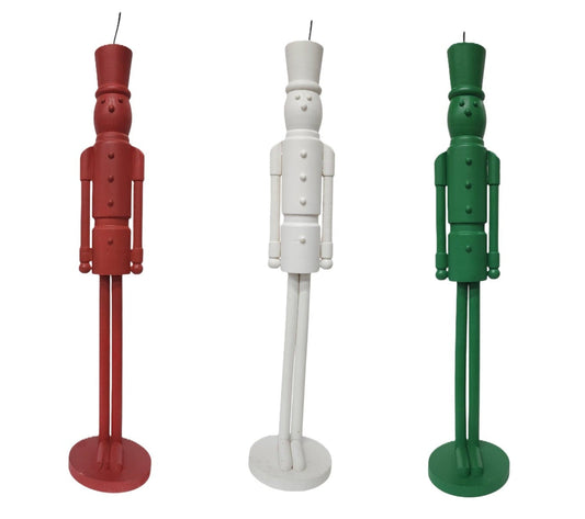 C26337 | Large Wood Nutcracker | 3 Asst. Styles
