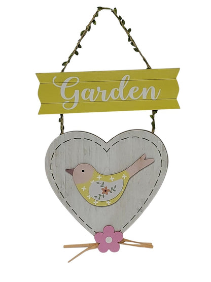 E22189 Spring Bird/Heart Hanger 2A