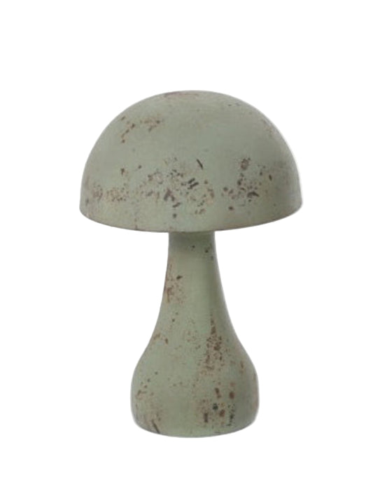 E25457 | Small Metal Green Mushroom Stand