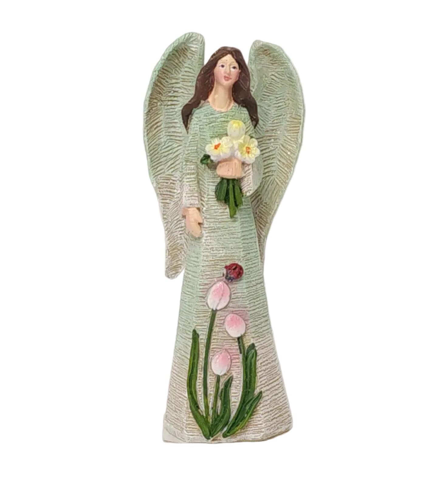 E26287 | Small Resin Angel Wing Figurine | 3 Asst - A&B Wholesale Market Inc