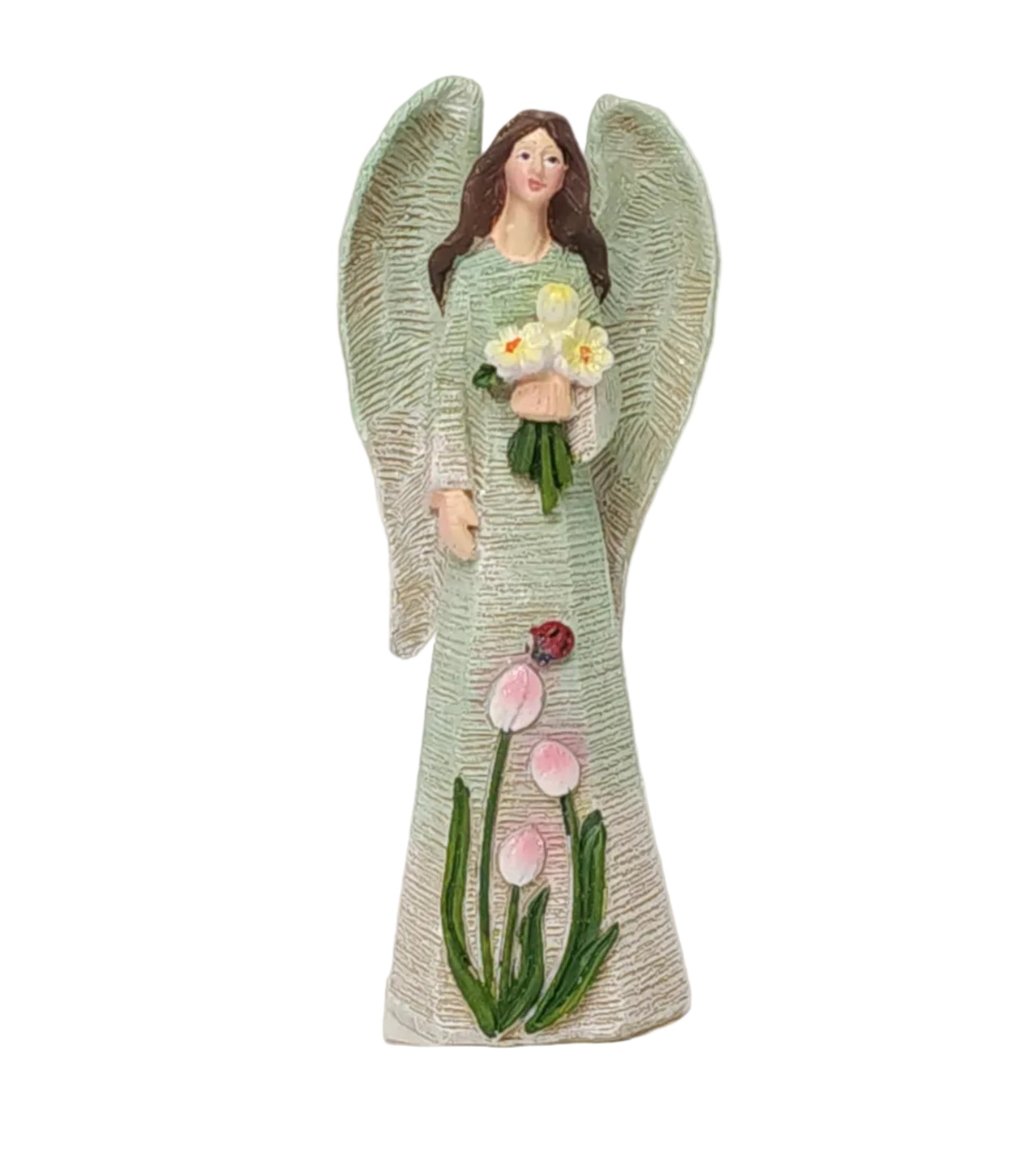 E26287 | Small Resin Angel Wing Figurine | 3 Asst - A&B Wholesale Market Inc