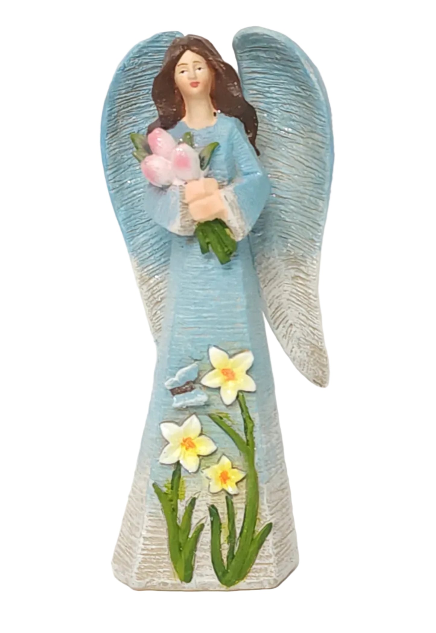 E26288 | Large Resin Angel Wing Figurine | 3 Asst - A&B Wholesale Market Inc