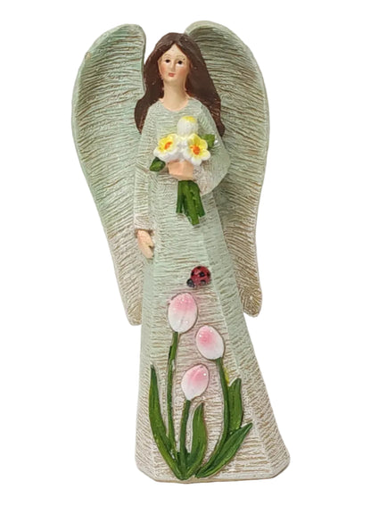 E26288 | Large Resin Angel Wing Figurine | 3 Asst - A&B Wholesale Market Inc