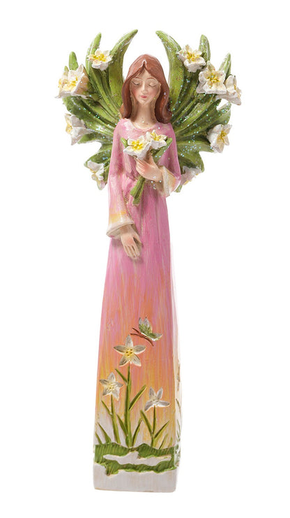 E26291 | Medium Resin Garden Angel | 2 Asst - A&B Wholesale Market Inc