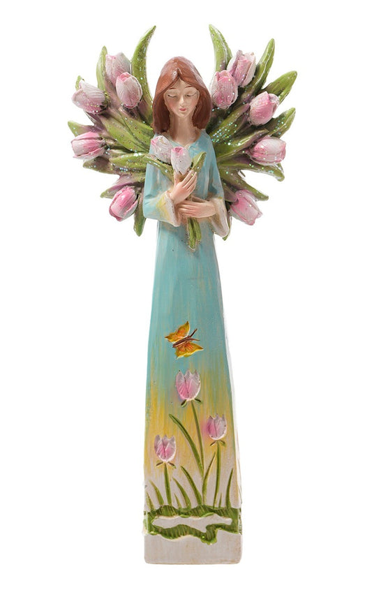 E26291 | Medium Resin Garden Angel | 2 Asst - A&B Wholesale Market Inc