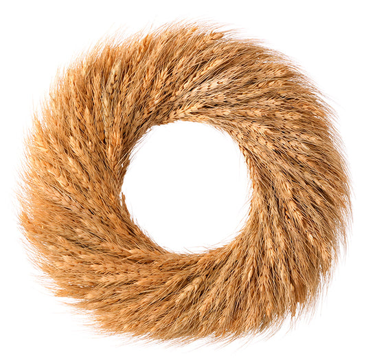 F26625 | Floral Faux Wheat Wreath