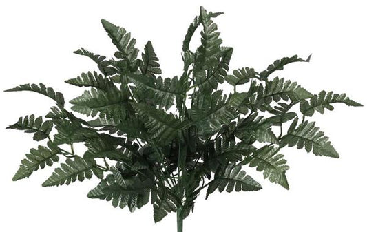 FG5072 17.5" SILK LEATHER LEAF BUSH X144 STEMS PER PACKAGE - A&B Wholesale Market Inc