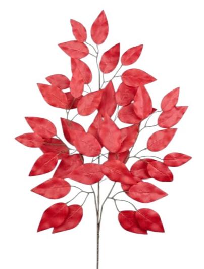 FG633724 | 23" FICUS SPRAY | RED | BUNDLE OF 12