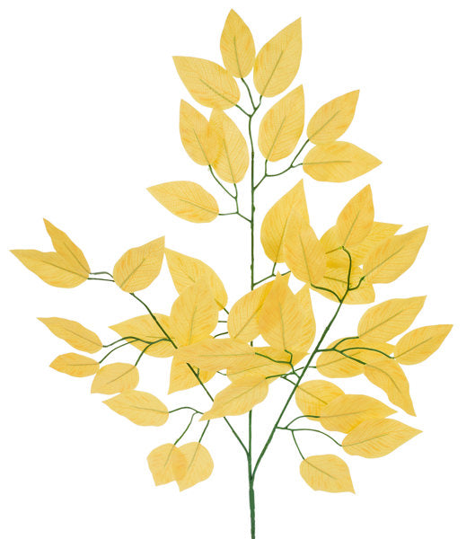 FG633744 | 23"L Ficus Spray | Soft Yellow | Bundle of 12