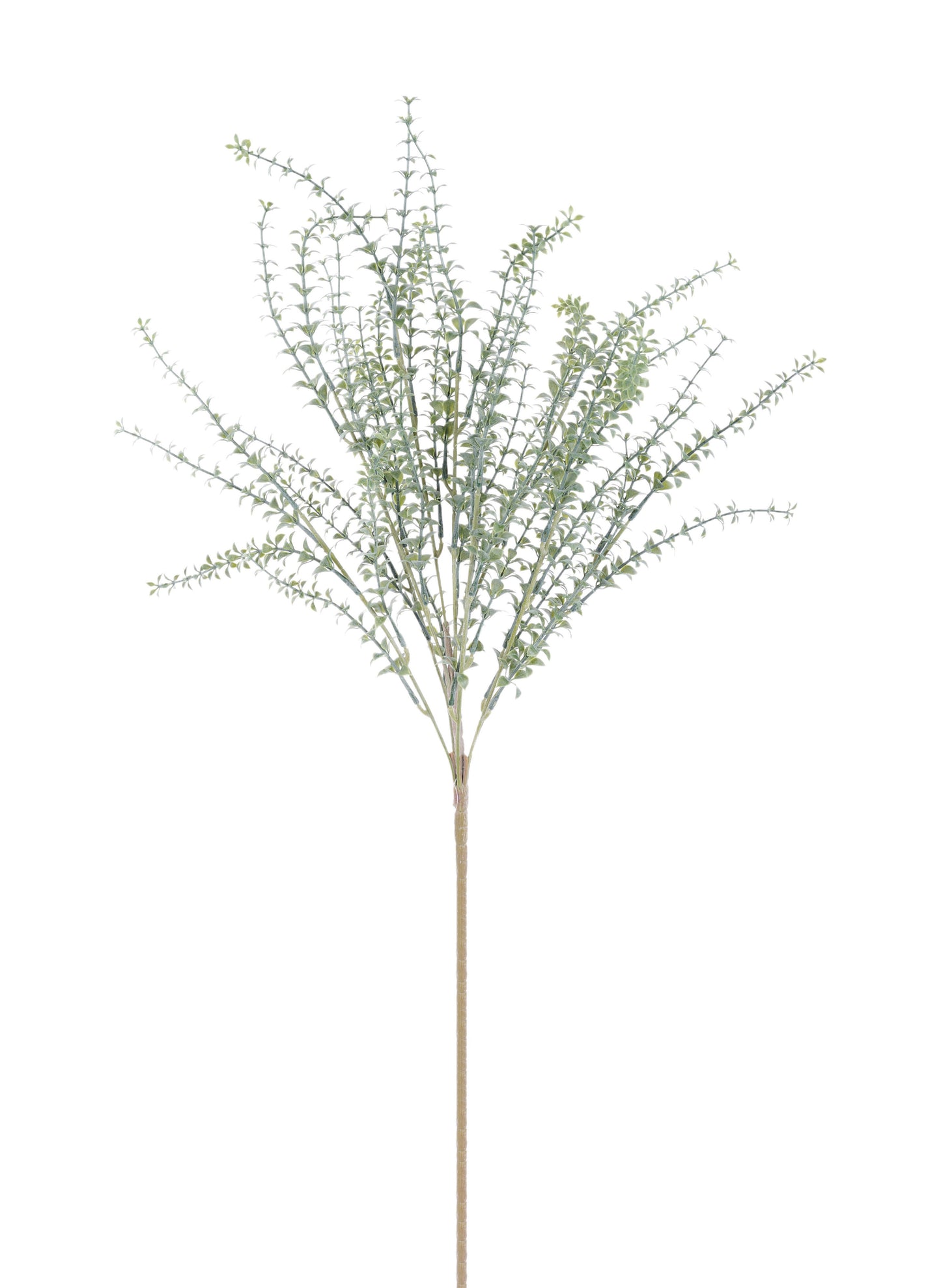 FG661131 | 24.5"L | Dusty Green | Plastic Mini Leaf Bush