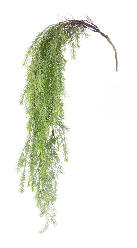 FG661934 | 44"L | Lt. Tt. Green/Brown | Plastic Pine Hanging Spray