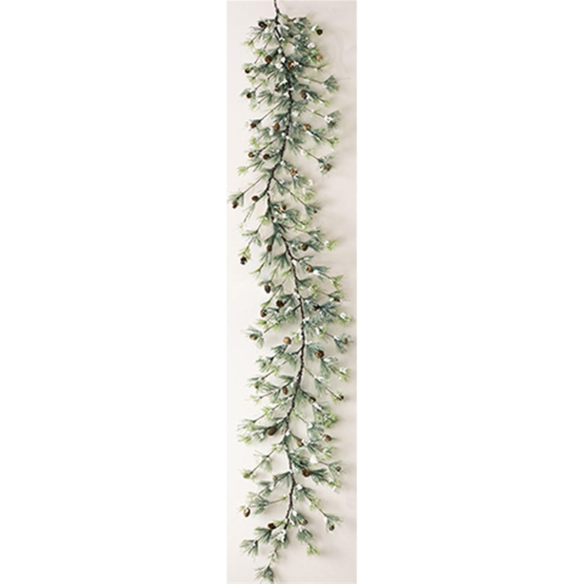 FX7320G | 92" | LONG SNOWY PINE GARLAND