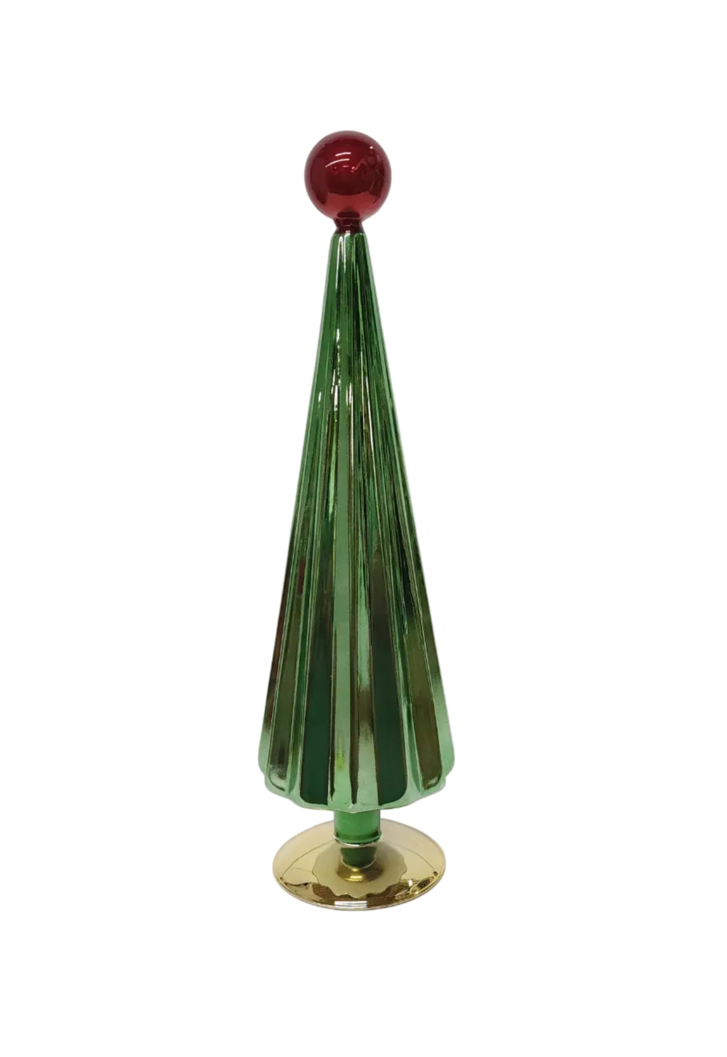 GC01048GR | GLASS CHRISTMAS TREE | GREEN