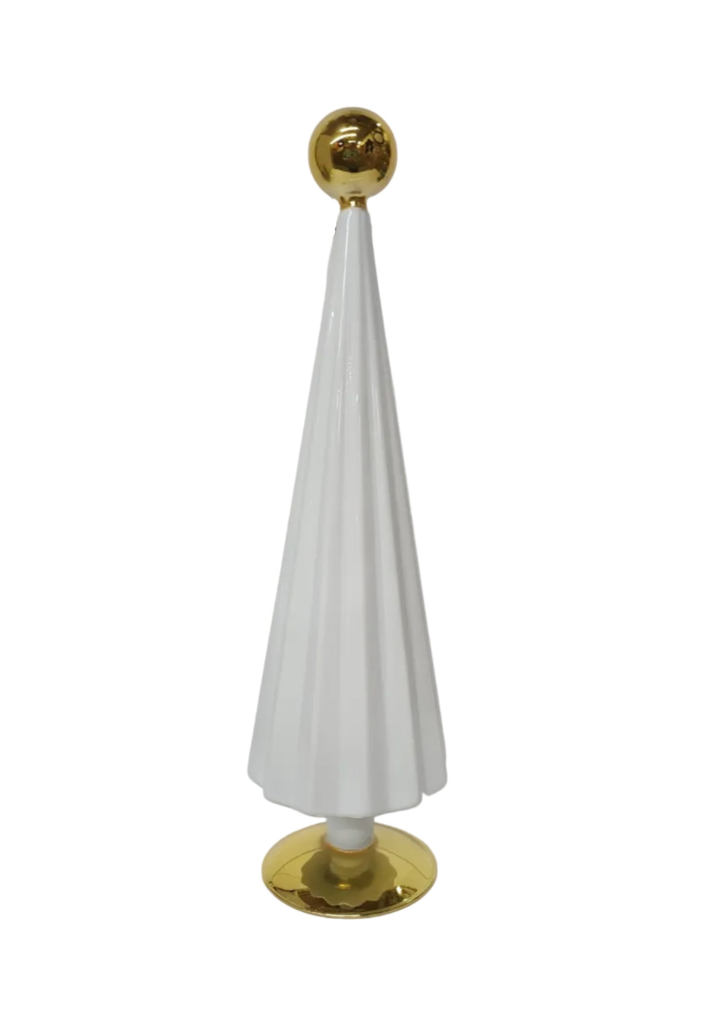 GC01051WH | GLASS CHRISTMAS TREE | WHITE